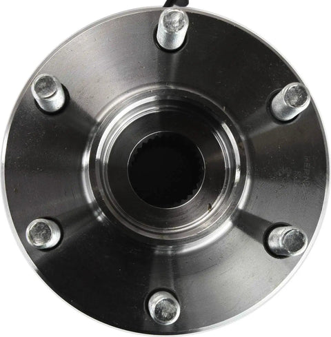 Front view of Front Wheel Hub Replacement For Nissan Frontier, Pathfinder, Xterra And Suzuki Equator - Keeps Your Ride Rolling.