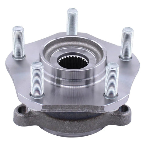 Front Wheel Bearing Hub Assembly For Nissan Rogue 2.5L 2014-2019 With 4 Bolt Square Flange Durable Replacement