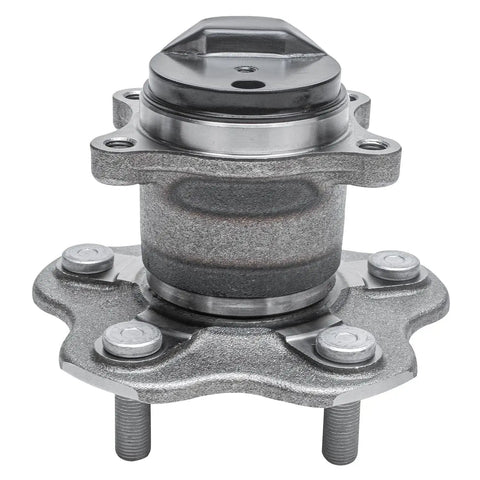 2Pc Rear Wheel Bearing And Hubs Assembly For Nissan Sentra 2013-2019, 5 Lug, Rear Position, FWD, 4-Bolt Square Flange, Non-ABS