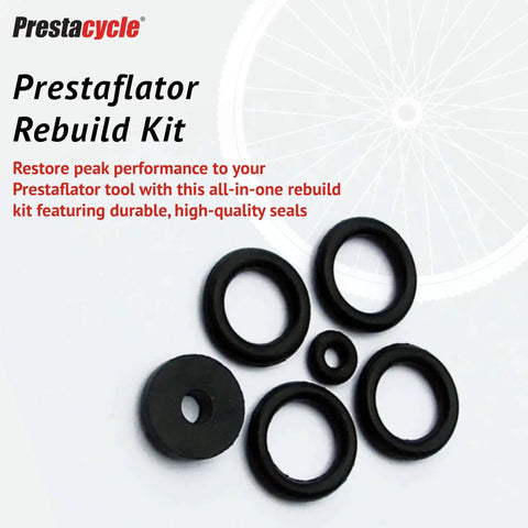 Prestaflator Rebuild Kit With O Rings And Seals For Hose Trigger And Pressure Release Fits 2010 And Newer Tools For Bicycles