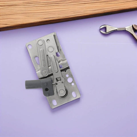 Soft Close 45 Degree Cabinet Hinges With Spring Buffer for kitchen sink cabinets, durable cold rolled steel, uninstalled view