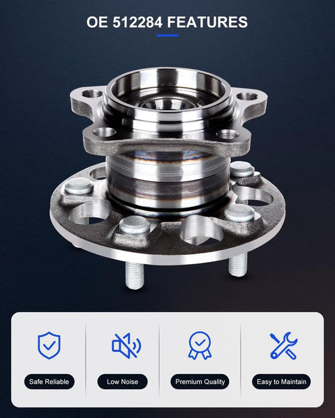 Rear Wheel Hub Bearing Assembly For AWD Ready To Roll Fits Lexus RX330 2004 To 2006 RX350 2007 To 2009 RX400h 2006 To 2008 Highlander