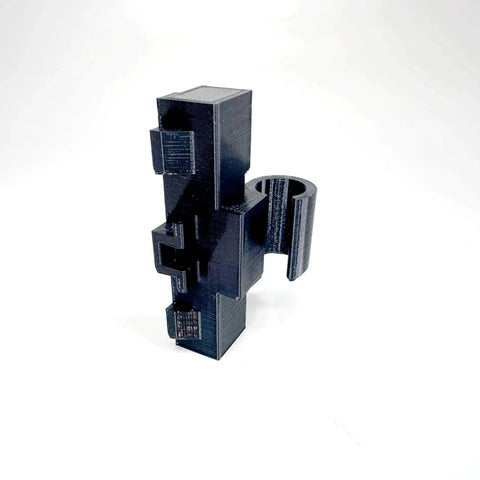 2 Pack Replacement Hinges For Keter Factor Apex Garden Storage Unit Part DX463, black PETG, weather resistant, 3D printed