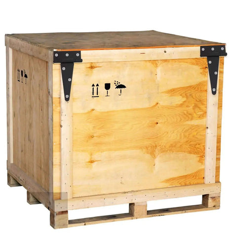 Wooden crate with black 10 Pack 4 Inch T Strap Hinges Heavy Duty Tee Hinges Black For Barn Doors Gates Fences Gardens And Outdoor Indoor Use With Screws Included Durable Steel Construction For Long Lasting Performance