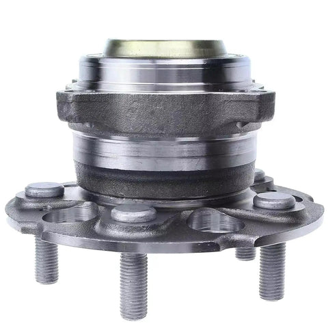 Beefed Up Rear Wheel Bearing Hubs Assembly Pair For Acura RDX 2013 To 2018 FWD And Honda CRV 2012 To 2016, 5 Bolt Lugs, 4 Bolt Rectangular Flange, Rear Left And Right Hubs Replacement