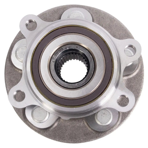 Front view of Front Wheel Bearing And Hub Assembly For 2019 2020 2021 2022 2023 Toyota RAV4 Hybrid LE XLE XSE Limited Trims