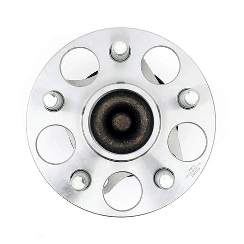 Top view of Rear Wheel Bearing Hub Assembly Set Of 2 For 2010 Through 2015 Toyota Prius And 2012 Through 2015 Prius Plug In Heavy Duty 5 Lug