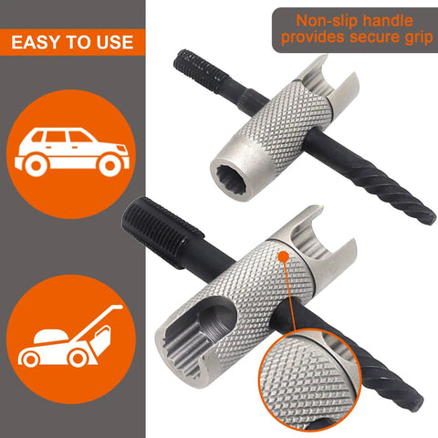 Grease fitting replacement kit, SAE and metric zerks, straight and 45/90 deg fittings with plastic caps, 2 pcs