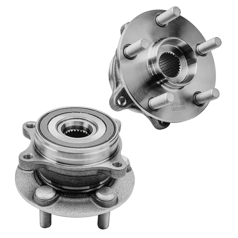 4 Piece Wheel Bearing Hub Assembly Kit For Toyota Prius Plug In 2010 2011 2012 2013 2014 2015 5 Lug Front And Rear Hubs And Bearings Replacement Set