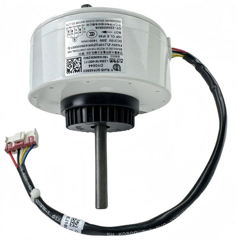 Beefed-Up 310V Brushless DC Fan Motor For Central Air Conditioners FN20V-ZL Inverter Type 20W 1400 RPM Replacement