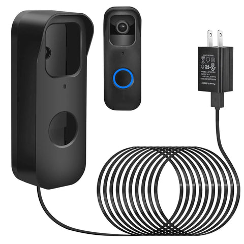 2in1 Power Cable With Adapter And Adhesive Doorbell Mount For Video Doorbell 1st 2023 Release No Drill Easy Install With Sixteen Point Four Feet Charging Cord