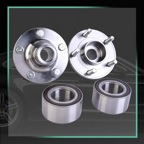 Two Piece Front Wheel Hub Bearing Kit Left And Right For Focus 2012 2018 And C Max 2013 2018 OEM Style Replacement For HUB81 NT510110 WH188