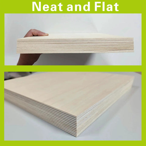 12 Pack Basswood Sheets 12 By 12 By 1 Sixteenth Inch Premium Basswood For Laser Cutting And Engraving Blanks Wood Crafting