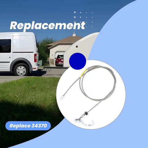 Safety Cable Assembly For UFP A 60 Disc And Drum Brake Actuators Replacement 34370 image with trailer connection