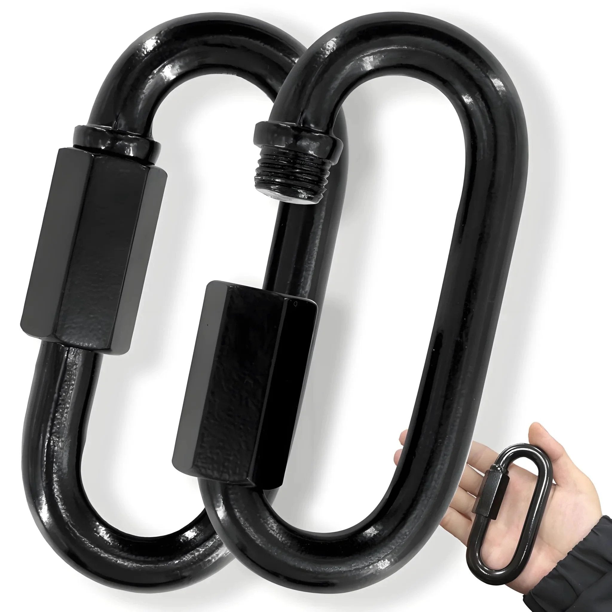 heavy duty quick links for outdoor gear 2500 lbs capac...