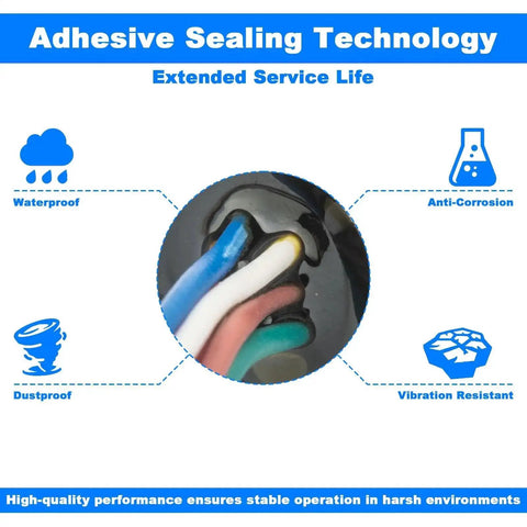 M12 Connector Cable With A Coded 8 Pin Male Straight Front Mount Unshielded 0.2M Long IP67 Waterproof Aviation Sensor Lead durability features