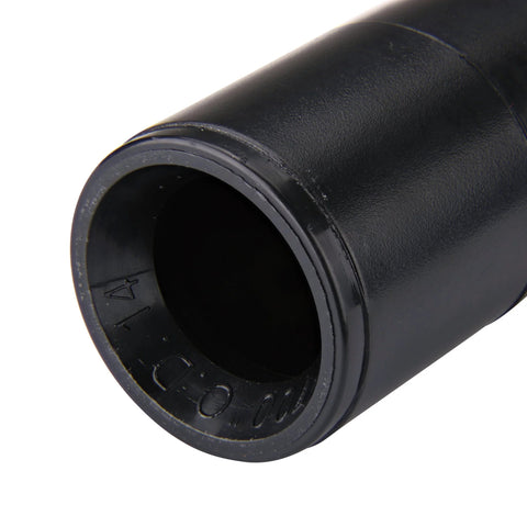Rain Drip R345CT compression coupling, 5/8-inch, black plastic drip irrigation fitting (2-pack)