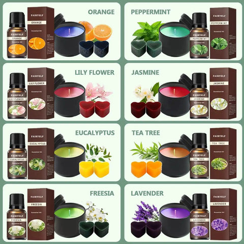 Premium Candle Making Kit With Wax Melter For DIY Scented Candles Includes Glass Jars And Tin Containers Scents And Color Dyes