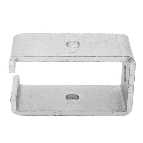 Heavy Duty Track Hanger Bracket For Stainless Steel Channel Trolley Support And Intermediate Hanger Weatherproof Electric Galvanized Finish Built To Last Ideal For Sliding Doors Wardrobes Industrial Pulleys And Heavy Machinery