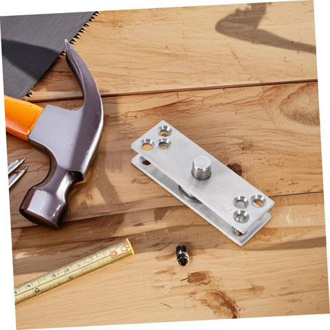 Hidden Door Hinge 360 Degree Heavy Duty Concealed Stainless Steel Pivot For Bookcase Cabinets And Modern Interiors