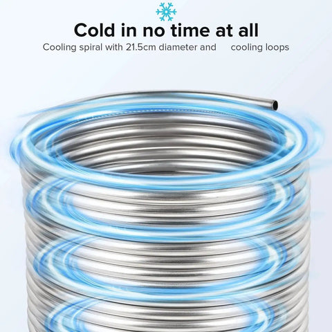 304 Stainless Steel Coil Tubing Half Inch Outer Diameter 25 Feet Long For Industrial Machinery And DIY Projects
