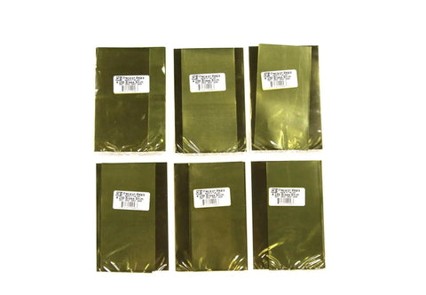 Assorted Brass Sheet Shim Set for Hobbyists and Model Builders, 24 Piece Kit of Easy Bend Brass Spacers, Includes 0.001 0.002 0.003 Inch Sheets