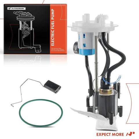 Electric Fuel Pump Assembly with Sending Unit for Ford Expedition & Lincoln Navigator 2007-2008 V8 5.4L 131 Inch Wheelbase Replacement EB494M