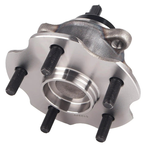 Close-up of Pair 512372 Rear Wheel Hub Bearing Assembly Fits Lexus HS250h NX200t NX300 NX300h Scion IM TC Corolla IM RAV4 FWD