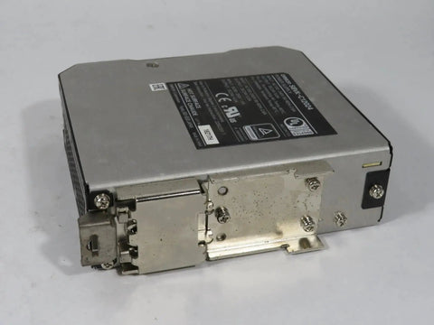 DIN Rail Power Supply 120W 24V DC 5A Enclosed Switch Mode With Adjustable Output 100 240VAC Input Industrial Grade Used But Working