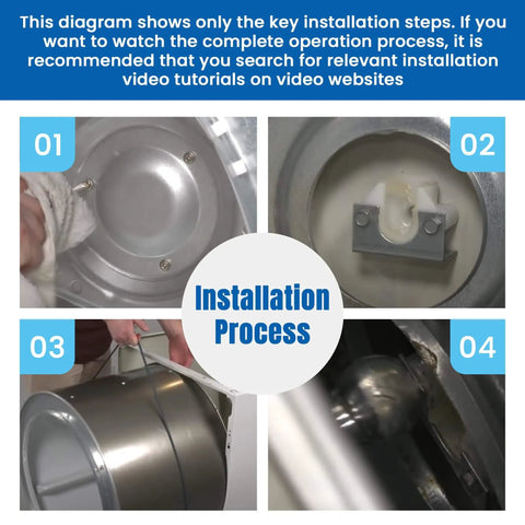 Installation steps for Upgraded 134503600 Dryer Drum Belt & 5303281153 Rear Drum Bearing Kit on Frigidaire and Kenmore dryers