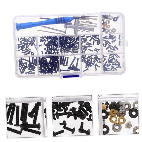 Rc Car Screws And Fasteners Kit Pro Grade Repair Tool Set With Wrench Nuts Bolts And Case For Multiple Models