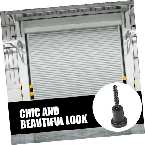 Sliding Barn Door Track Spacers Set With No Fuss Install Wall Hardware For Any Door Type Includes Pipe Clamps, Screws, And Expansion Tubes Heavy Duty Carbon Steel Mounting Kit with focus on screw detail.