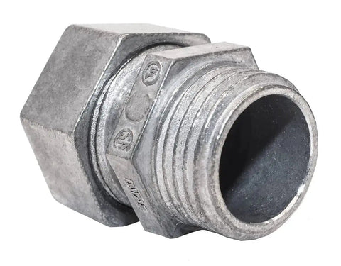 ProConnex 49211 Strain Relief Cord Connector Conduit Fitting Half Inch for 0.26 to 0.375 Inch Flexible Cord Wet Location Ready
