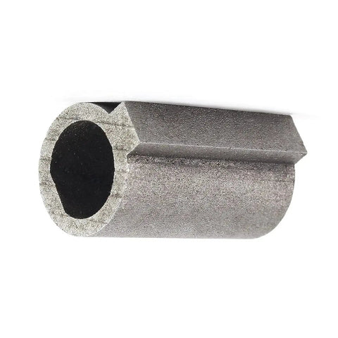 8mm To 11mm Shaft Sleeve Adapter For RV30 Worm Gear Reducer And RV030 Gearbox, steel sleeve, side view showing bore size transition.