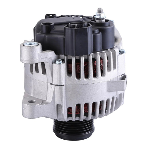Plug And Play High Output 110A 12V Alternator For Hyundai Sonata 2010 2011 2012 2013 And Kia Optima 2011 2012 2013 2.4L L4 Replaces TG11C087 37300-2G150 11491 208-940 90-22-5641 Durable Easy Install