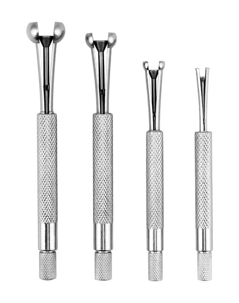 Stainless Steel Pro Grade Telescoping Bore Gauge Set For Precise Hole Readings From 1/8 To 1/2 Inch And 5/16 To 6 Inch