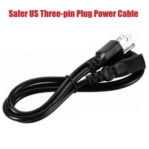 Plug And Play SATA IDE USB Two Point Zero Hard Drive Adapter Cable With External Power Supply black US power cable
