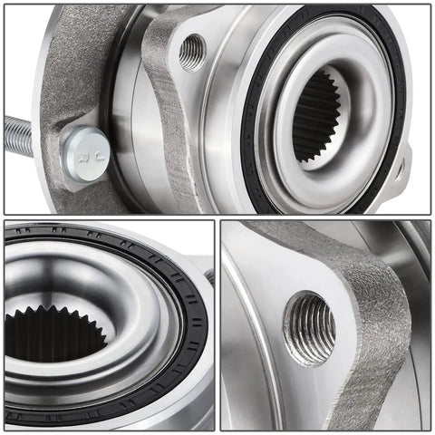Front Wheel Bearing Hub Assembly Direct Fit for Hyundai Sonata 2015 2019 Tucson 2016 2021 Veloster 2019 Cadenza 2017 2020 Optima 2016 2020 Sportage 2017 2022 Beefed Up Replacement OEM Quality Replaces 513374 51750 C1000 close-up
