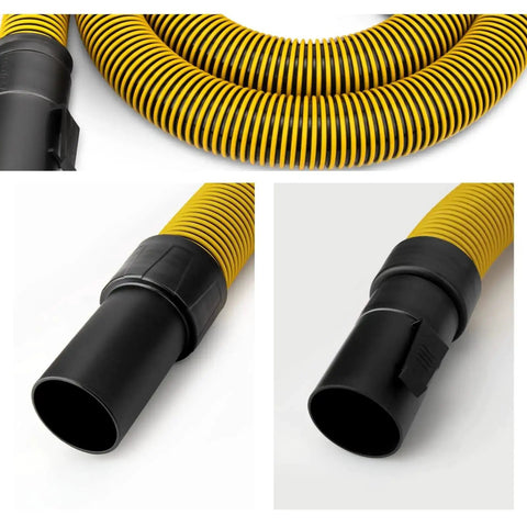 Beefy 7 Foot Vacuum Hose 1 7 8 Inch For Shop Vacs With Locking Tab Ultra Durable Yellow Accessory Fits DXV04T