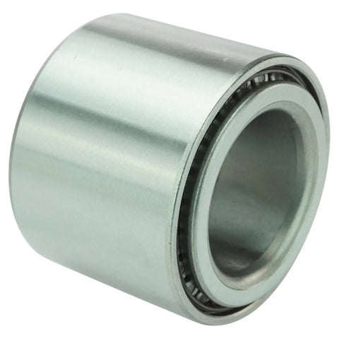 Close-up of tapered rear wheel bearing for Rear Wheel Bearing Kit For Saab Nine Two X 2005 2006 And Subaru Forester 1998 2008 Impreza 1993 2007 Legacy Dual Rear Bearings Includes Driver Side And Passenger Side For Easy Replacement And A Smooth Quiet Ride.