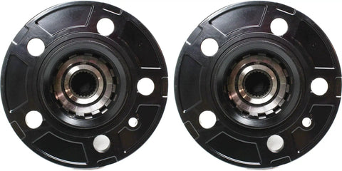 Set Of 2 Manual Locking Hubs For 5-Stud 4.5 Inch Bolt Circle, 23 Spline, Fits 1983-1990 Ranger 4WD, 23 Spline Hub Compatible shown front view