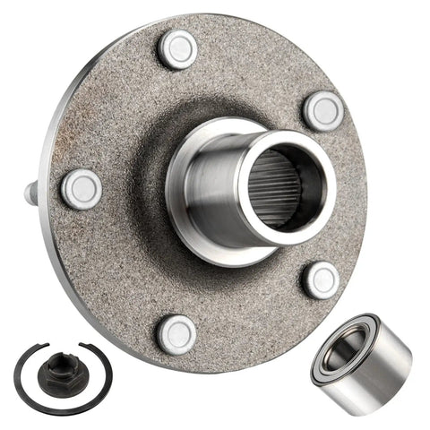 Front Wheel Bearing Hub Assembly Pair X2 For Ford Escape 2001-2012, Mazda Tribute 2001-2006 And 2008-2011, Mercury Mariner 2005-2011 Non-ABS 5-Lug Front Left Right, OEM-Grade DIY-Friendly, Durable, Easy Install.