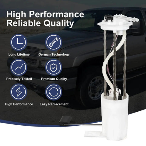 Electric Fuel Pump Module Assembly For 1999 To 2004 Chevy Silverado And GMC Sierra Trucks 1500 2500 3500 HD With V8 Engines