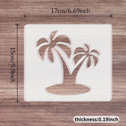 Stand Up Tree Router Template palm tree router template for Woodworking Projects 🍁
