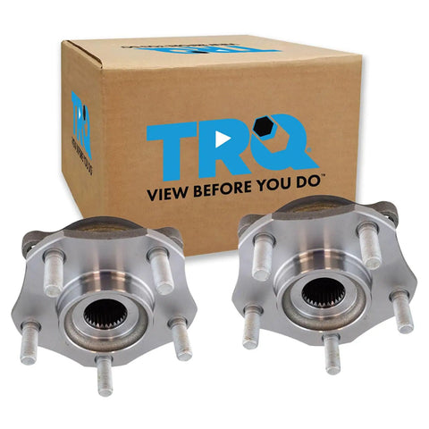 Two Piece Front Wheel Bearing And Hub Assembly Kit For Nissan Rogue 2014 Through 2023 And Rogue Sport 2017 Through 2022 A DIY Friendly Bolt On Replacement For Driver And Passenger Side Front Wheels