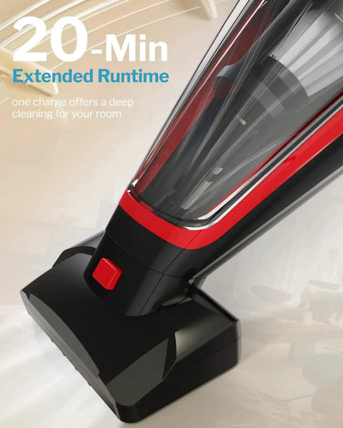 Pet Hair Handheld Vacuum Cordless With Rechargeable Battery Motorized Brush close-up showing design and features