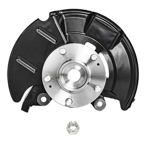 Front Left Steering Knuckle With Wheel Bearing Hub Assembly For 2007 2012 Hyundai Elantra Driver Side Replacement ABS Models Only
