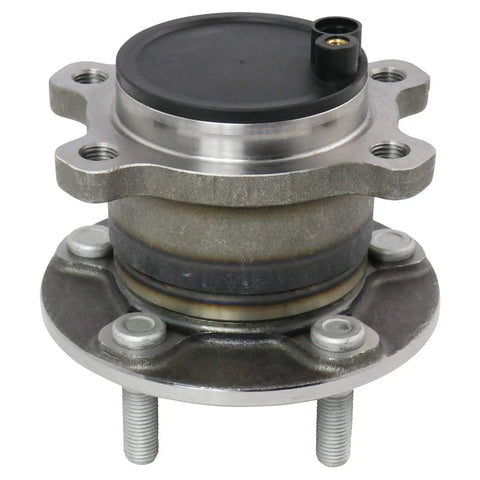 Close-up of Rear Wheel Bearing And Hub Assembly Set For Ford Transit Connect 2014 To 2018 Driver And Passenger Side Two Piece Replacement Kit