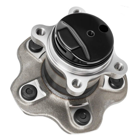 Rear Wheel Bearing Hub Assembly For Nissan Sentra 2013 2014 2015 2016 2017 2018 2019 5 Lug Non ABS 4 Bolt Flange Rear Replacement Part
