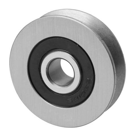 Built Tough Heavy Duty Iron Bearing Cable Pulley With U Shape Groove Wheel Idler For Industrial Equipment 512 KG Load Capacity